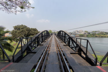 Kwai -joen silta, Kanchanaburi/Thaimaa