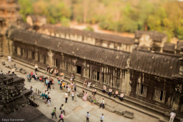 Angkor Wat -temppeli, Siem Reap/Kamputsea
