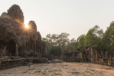 Prasat Bayon -temppeli, Siem Reap/Kamputsea