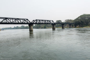 Kwai -joen silta, Kanchanaburi/Thaimaa