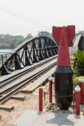 Kwai -joen silta, Kanchanaburi/Thaimaa