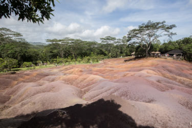 Seven colored earth in Chamarel